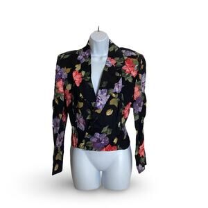 Vintage Alida Floral Blazer